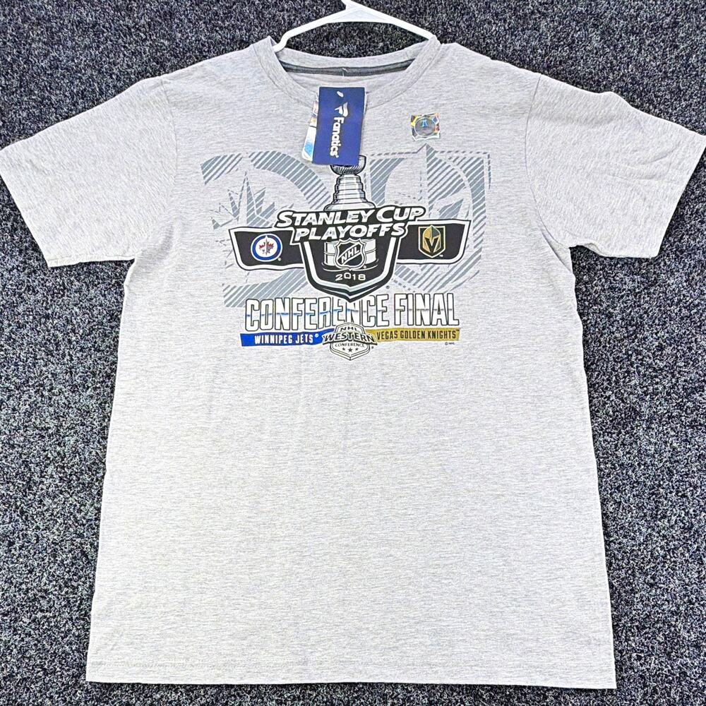 Fanatics NHL 2018 Stanley Cup Playoffs Conf Final Jets vs Golden Knights M